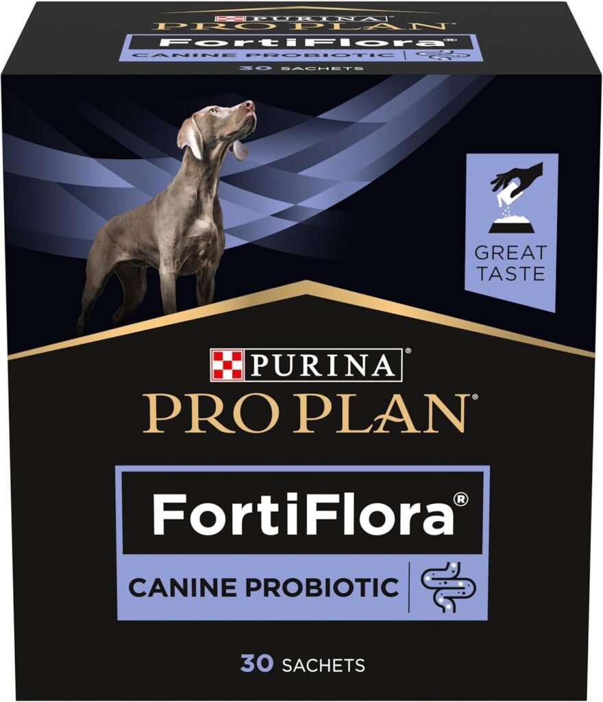 PURINA PRO PLAN Canine FortiFlora – Suplemento probiótico para perro caja de 30 bolsitas